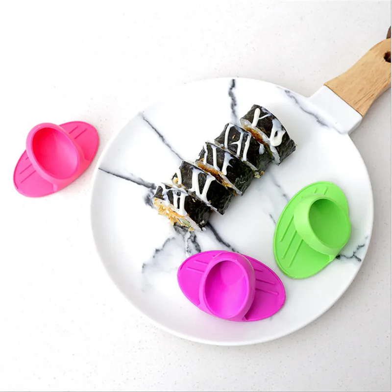 1pcs Insulated Finger Sleeve Multifunctional Microwave Oven Kitchen Portable Heat Insulation Gloves
