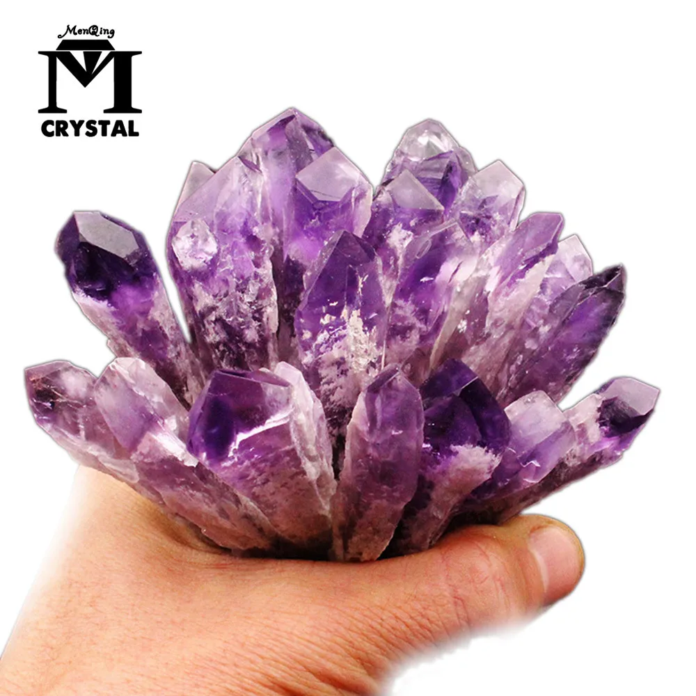 

Natural Amethyst Quartz crystal column Purple stone Magic Wand point Scepter healing rough gemston Home Decoration Ornaments