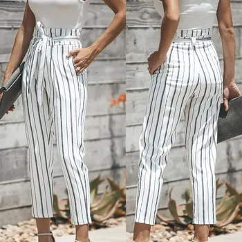 

HIRIGIN Newest Women Loose High Waist Wide Flared Trouser Palazzo Legging Beach Casual OL Long Pants