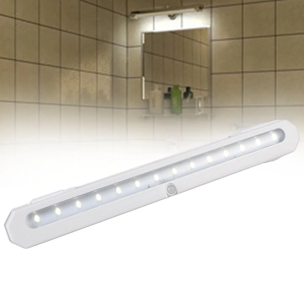 Beste Batterij Aangedreven Licht Gang Lamp Verstelbare Hoek Draadloze Closet Super Bright 14 LED Kast Infrarood Inductie #1111