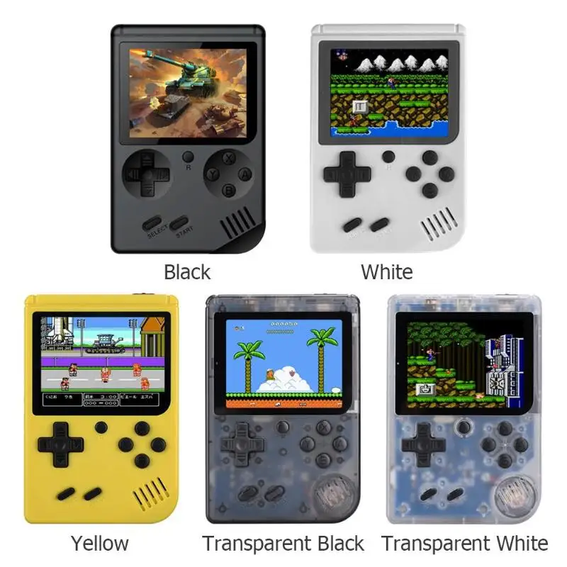 RS-6 A Retro Portable Mini Game Console 8-Bit 3.0 Inch Color Screen Handheld Game Player Built-in 168 games