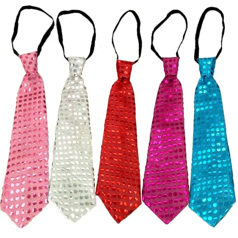 

Cosplay LED Tie Party Costume Necktie Performance Props Cool Glowing Tie Kids Adult Birthday Christmas Decorations