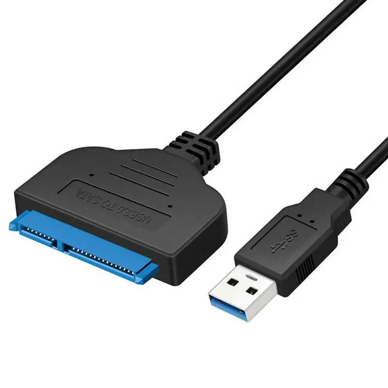 USB 3,0-SATA кабель-конвертер скорость до 6 Гбит/с подключается 2,5 дюймовый SATA жесткий диск 2,5 дюймов SSD HDD внешний жесткий диск