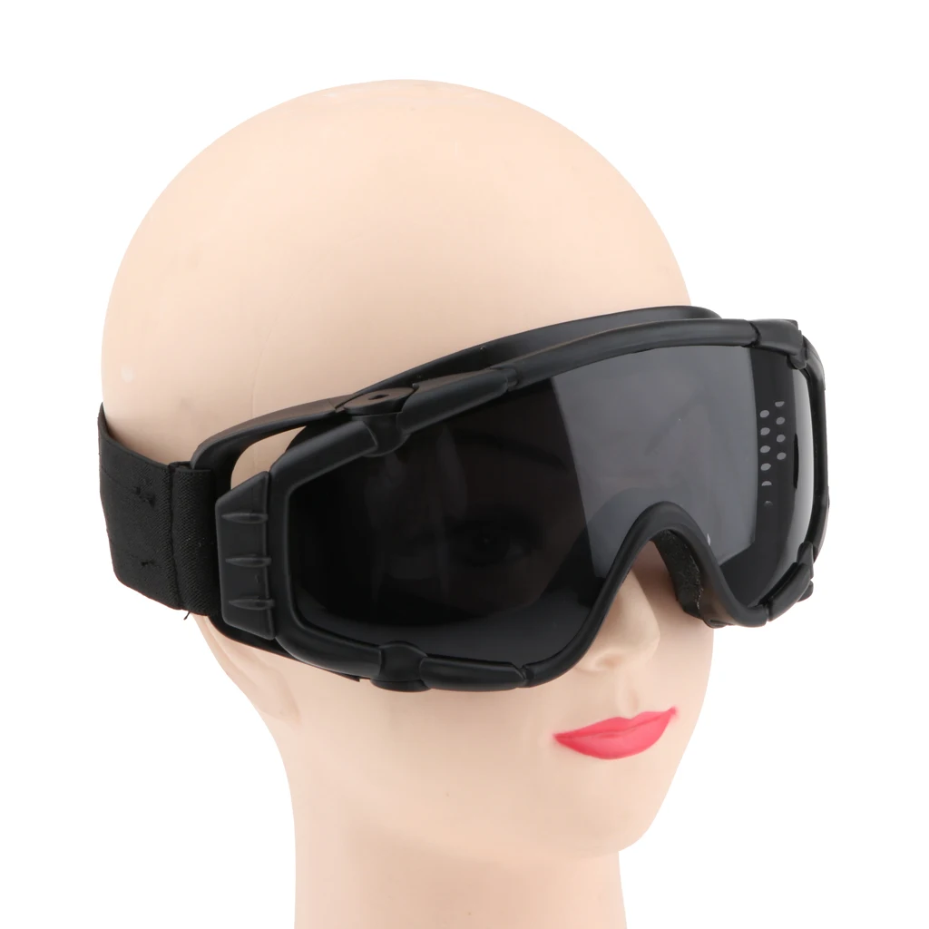 Unisex Outdoor Occhiali Di Sicurezza con Ventilatore Freddo Anti Fog/UV/Scratch/Polvere Degli Occhi Indossare Infrangibile Ad Alta Visibilità