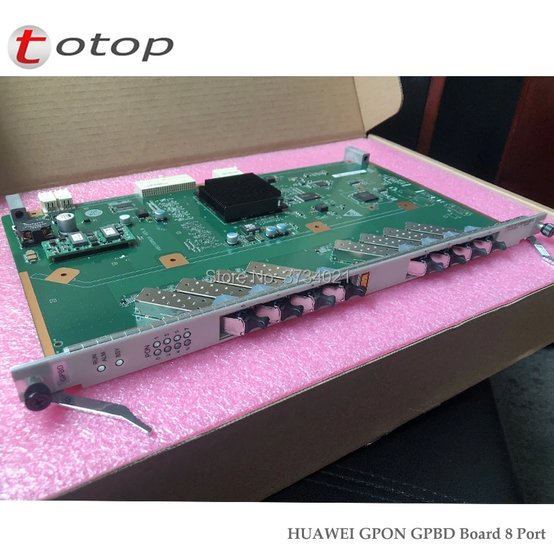 

GPON Board GPBD with 8 pcs Class C+ SFP module for MA5680T MA5683T MA5603T MA5608T OLT