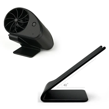 

Portable 3 Speed Fan Air Conditioner Desktop Hanging Waist ABS Pocket