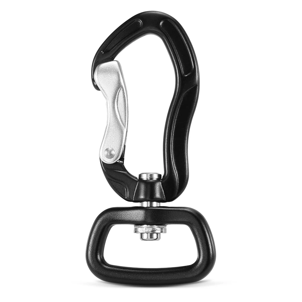 

Climbing Swivel Carabiner Clip 360 Rotatable Spinner Carabiner Wire-gate Carabiner Rotational Hammock Hanging Clip Hook Buckle