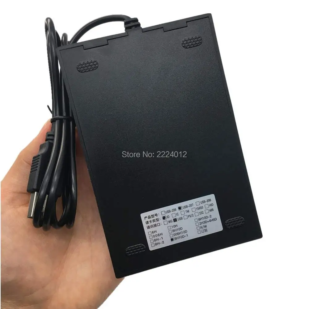 125 кГц RFID считыватель бесконтактных карт с 8H10D 2H3D4H5D формат сменный + 5 шт теги