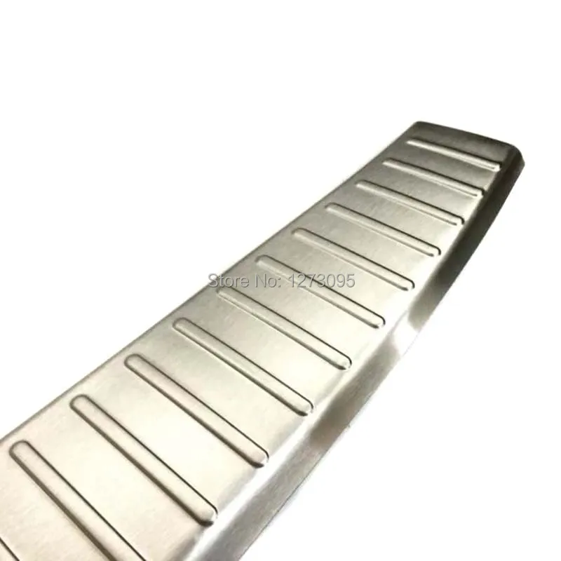 Защита заднего бампера для Subaru Outback 2015 2016 2017 нержавеющая интерьерная защитная