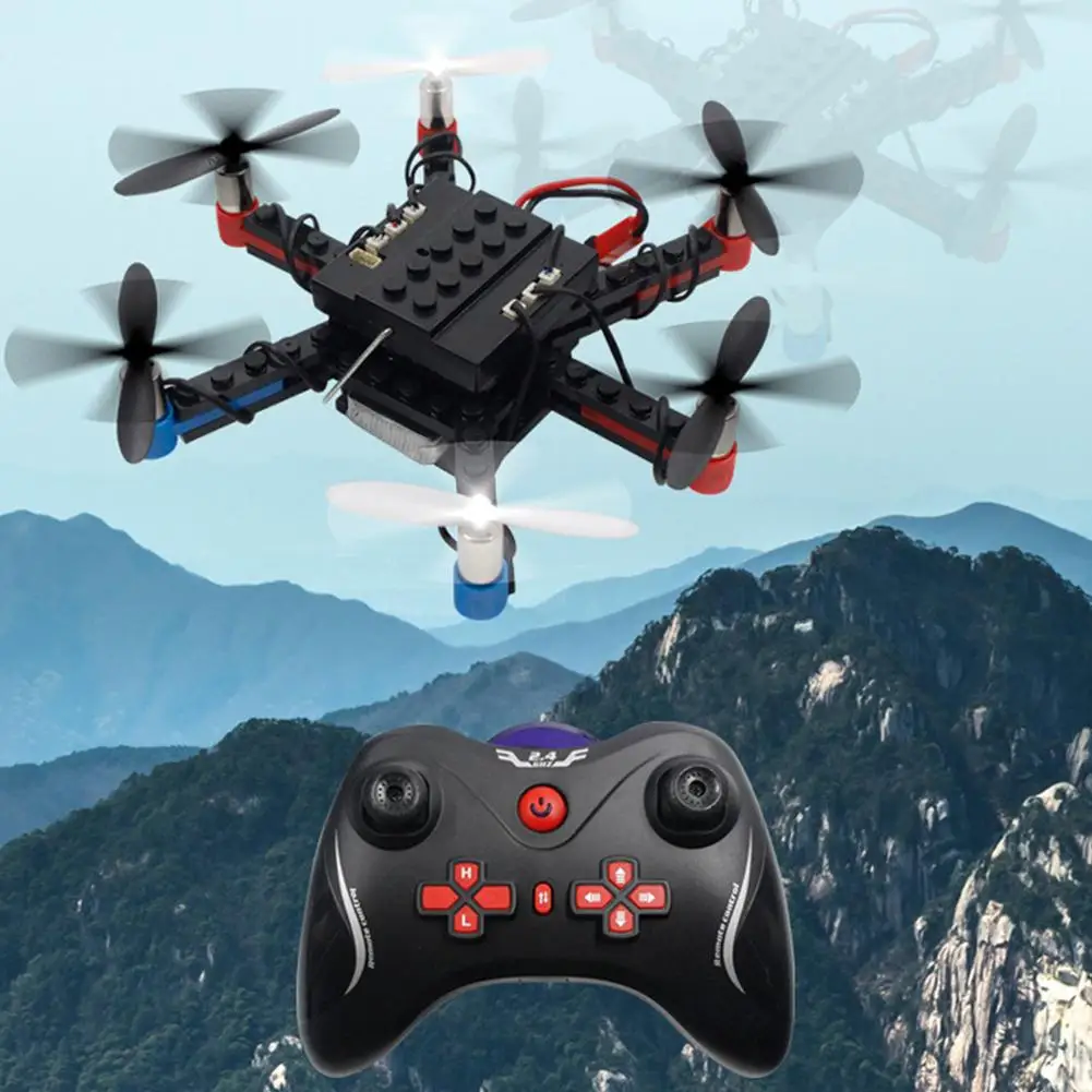 

Lux L333 DIY Drone Building Blocks 2.4ghz Remote Control Quadcopter Assembled Six-Axis Drone