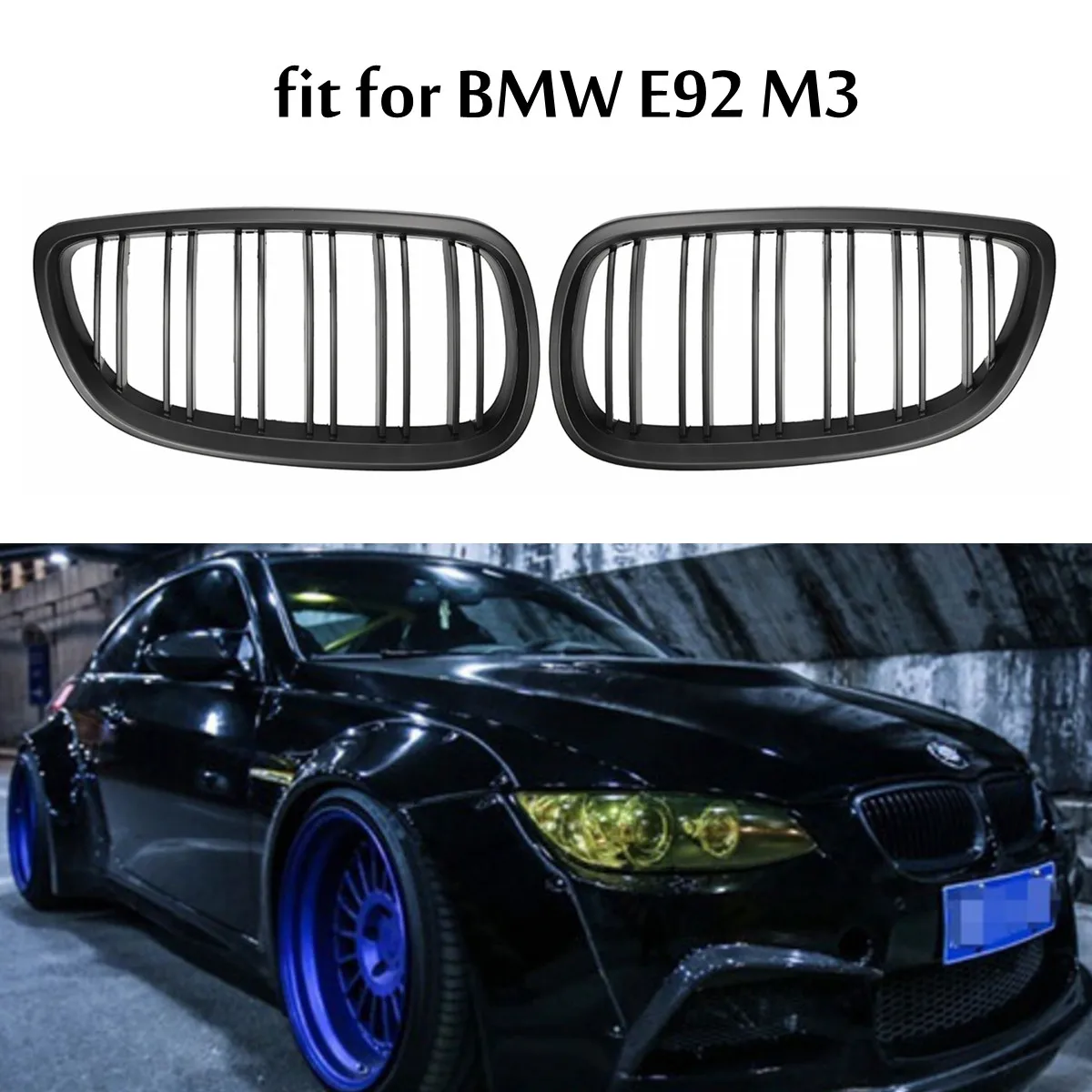 Передняя решетка почек гриль для BMW E92 E93 M3 328i 335i 2 двери 2007 2008 2009 Автомобильный