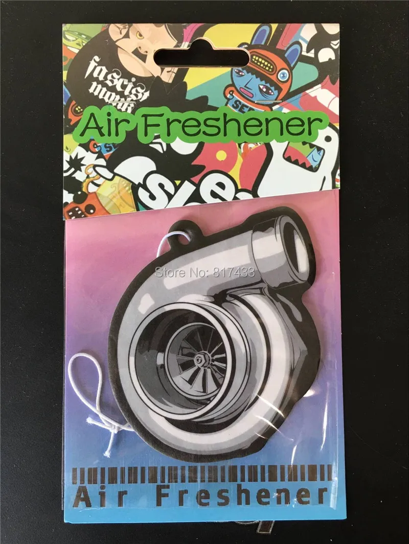 1 PACK JDM Turbo Hanging Air Freshener Car Home Motor Interior Jdm