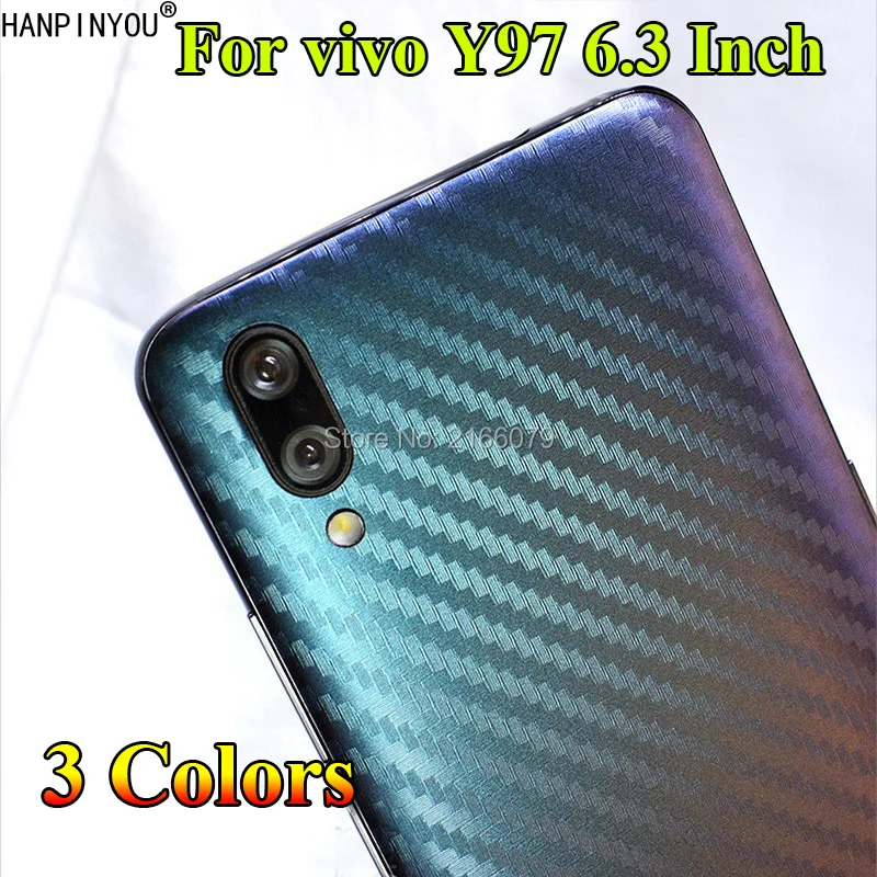 Защитная Наклейка на заднюю панель для vivo Y97 6 3 дюйма градиентная 3D наклейка из
