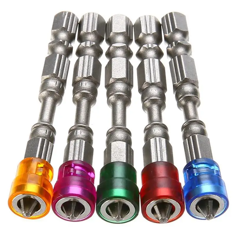 Youool 5pcs Single Head Magnetic Screwdriver Bit Non-Slip Cross S2 PH2 Electric Set For Power Tools | Инструменты