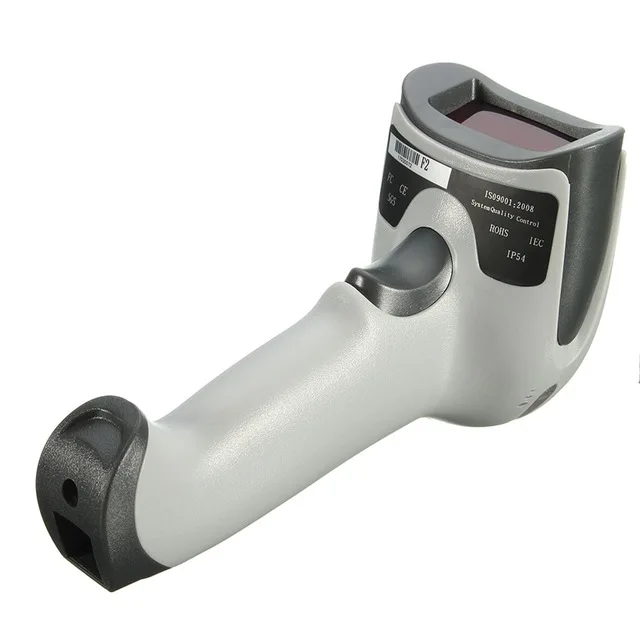 

Handheld Scan Wireless Barcode Scanner Laser Barcode Bar Code Scanner Reader Cordless POS Barcode Gun Tool for Supermarket