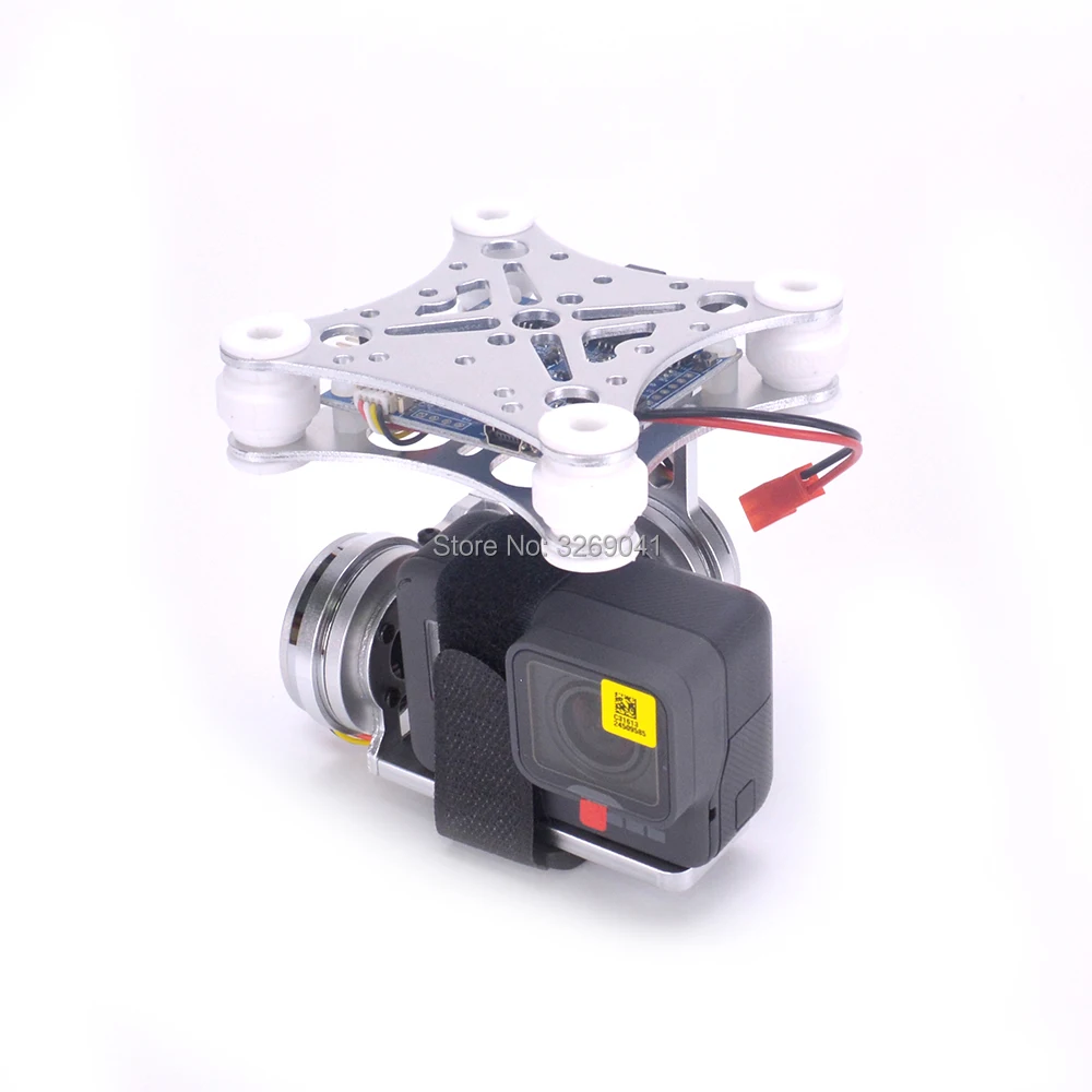 2 осевой бесщеточный подвес легкий для фотосъемки DJI Phantom GoPro Hero 3 4 5 6 DIY