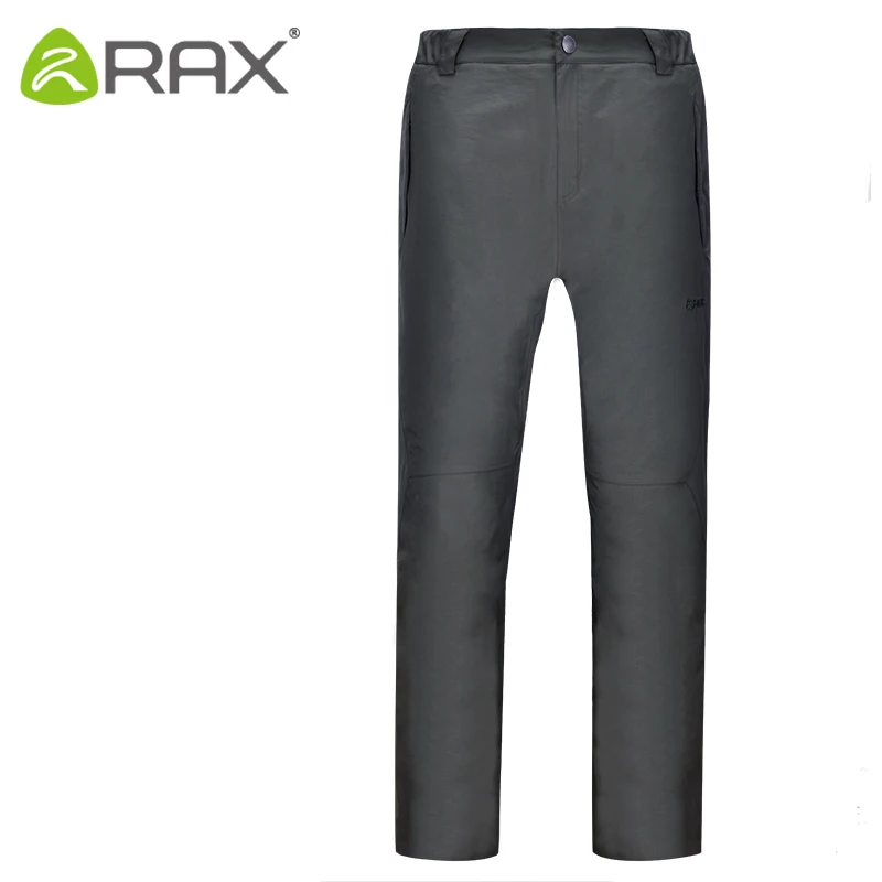 

Rax Hiking Pants Windstop Outdoor Sports Clothes Warm Pants for Winter Men Pants