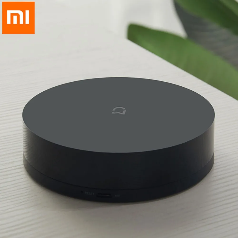 

Xiaomi Mijia Universal Intelligent Smart Remote Controller WIFI+IR Switch 360degree Smart Home Auto Mi smart sensor