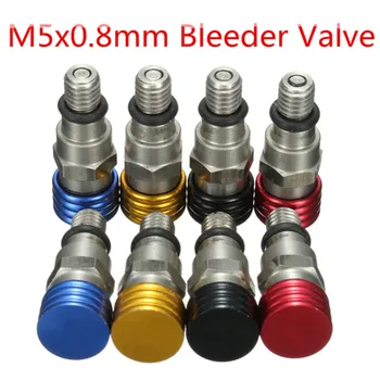 

Pair Motocross Fork Air Bleeder Valves Screw M5x0.8 Motorcycle Air Relief Valve For KAYABA /SHOWA /Forks