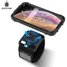 SUPCASE, быстрое крепление, браслет для бега, для iPhone X/XS Max/XR, для Galaxy Note 9/S9/S8 Plus, Съемный Спортивный нарукавник для тренировки