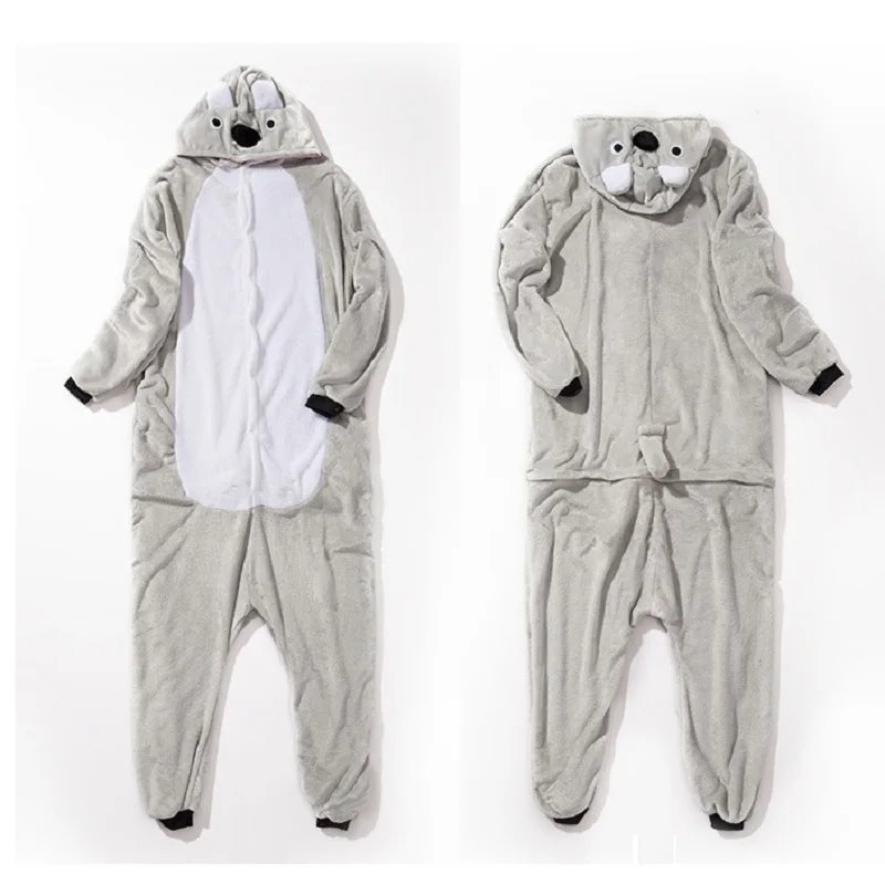 Дропшиппинг Kigurumi Новые комбинезоны зима Kawaii Аниме Пижамы Толстовка пижамы для