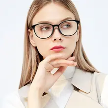 Модные мужские женские очки с бесцветными линзами очки унисекс ретро очки Горячая Распродажа Новые Кошачий глаз полная Рамка