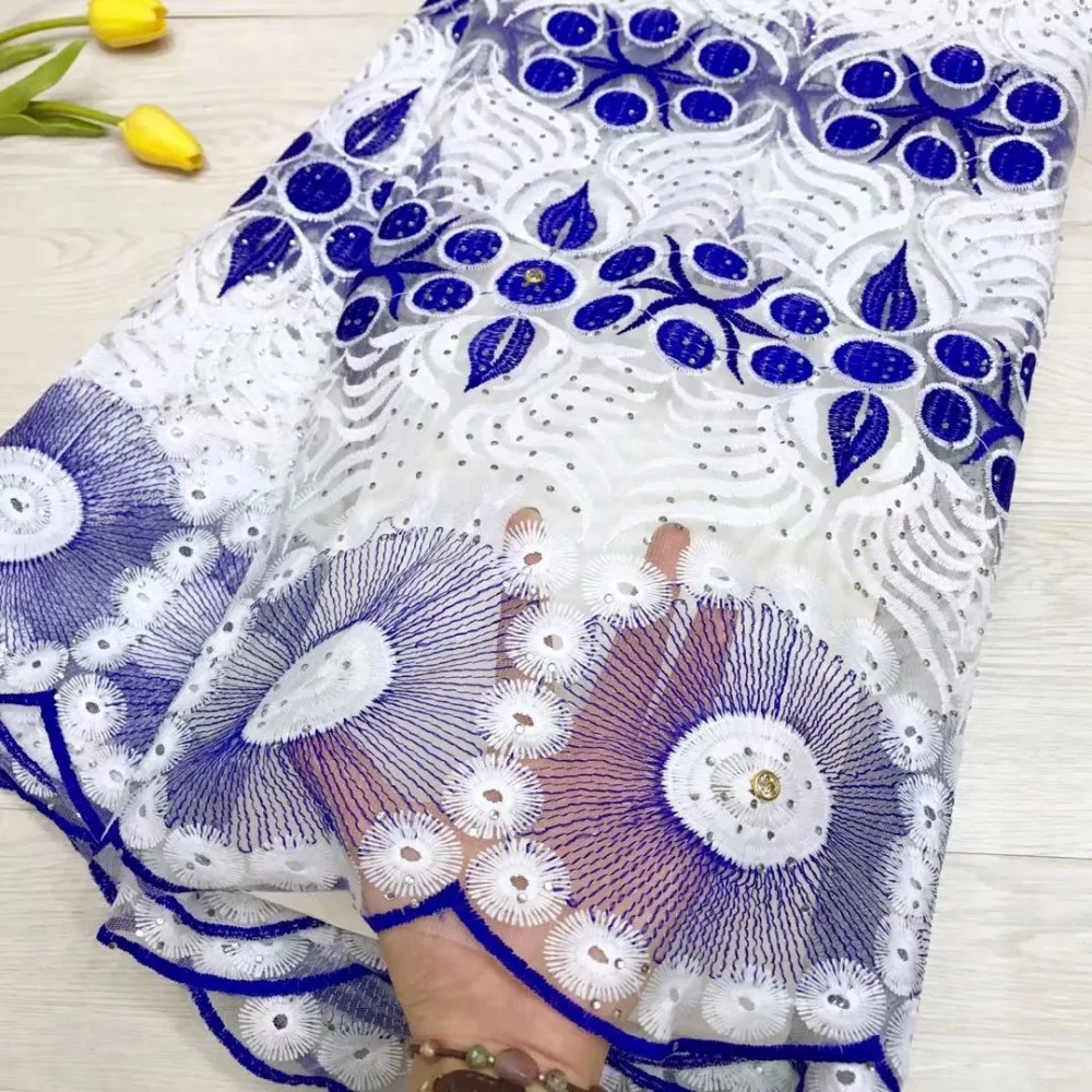 

Embroidered Tulle Lace Fabric With Stones 5yards New Tulle Lace French Net Lace With Stones Cheap Tull Fabric With Stones