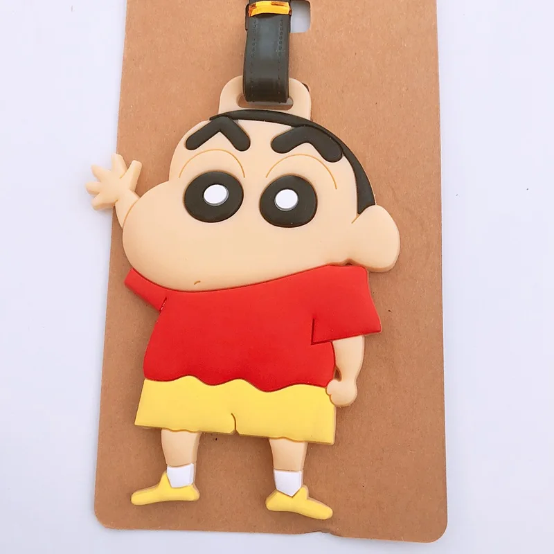 IVYYE аксессуары для сумок Crayon Shin chan аниме яркий адрес портативный ярлык багажа