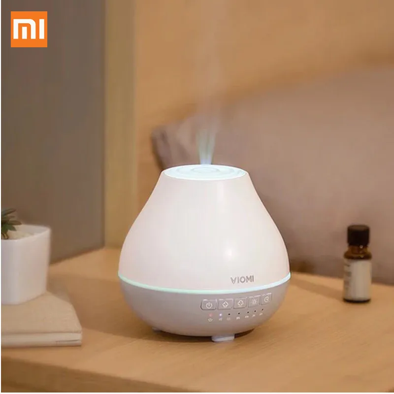 

Xiaomi Viomi Humidifier Home Air Aromatherapy Aroma Diffuser 4 Color Led Lights Warm Mist 200ml Portable Timed Air Dampener