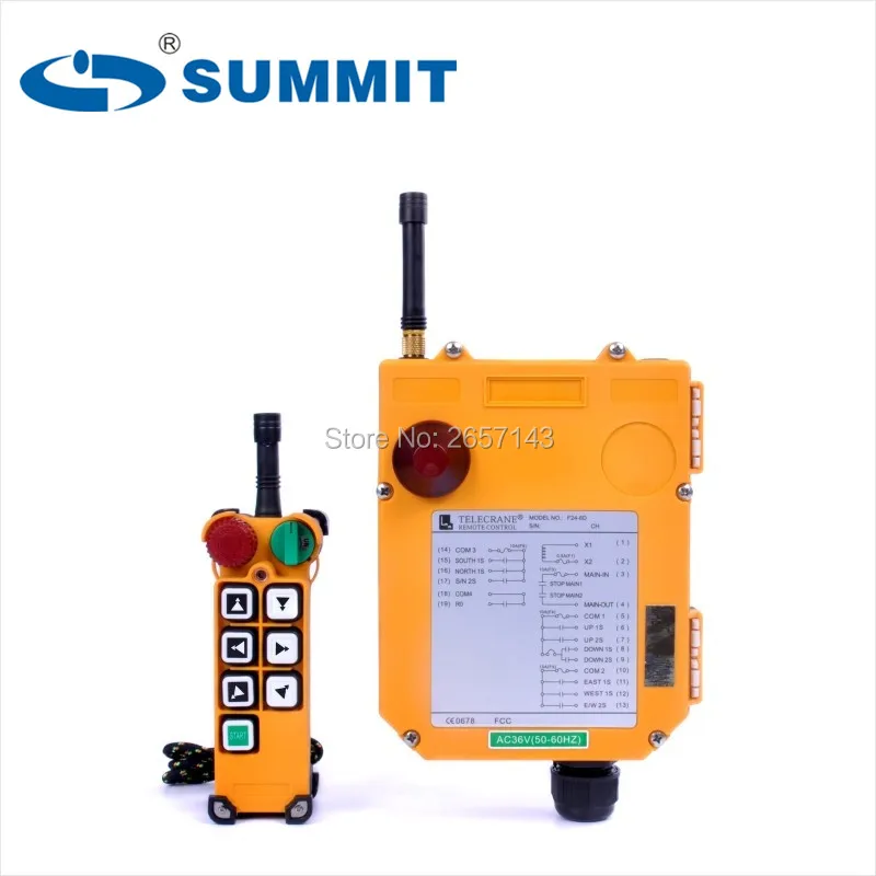 

F24-6D Universal Industry Radio Remote Controls Controller for Cranes