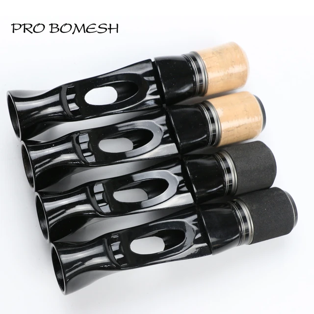 Pro Bomesh Aluminum Locking Nut EVA 3A Cork Grip Spinning Reel Seat Handle  Kit DIY Fishing Rod Buidling Component Pole Accessory