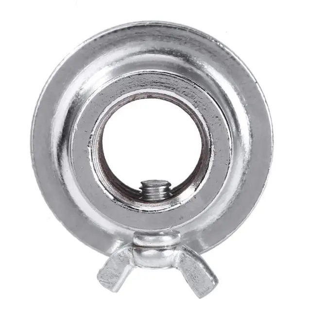 US $3.37 Standard Sports Solid Steel Round Nut Barbell Bar Solid Steel Spin-lock Collars Clamps Dumbell Acce