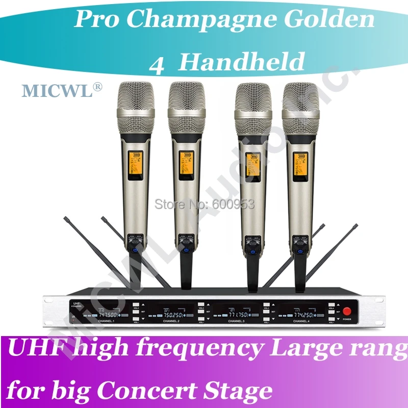 MICWL SP4 SKM9000 Pro Radio Wireless DJ & Karaoke Microphone System