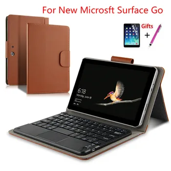 

Removable Wireless Bluetooth keyboard cover for Surface Go case High Quatity PU Case For New Microsft Surface Go 10 inch Funda