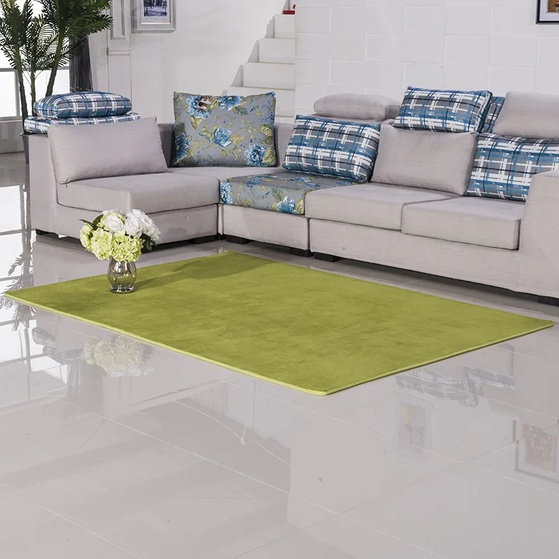 

Manufacturer's Thickened Coral Velvet Carpet Living Room Tea Table Carpet Bedside Carpet Machine Washable Carpet