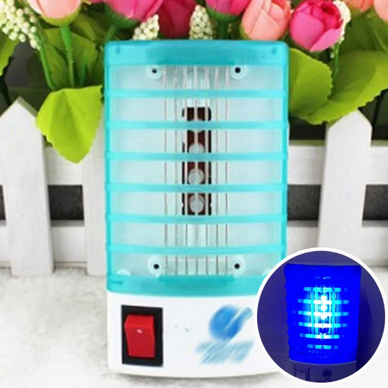 

1 Pcs LED Insect Mosquito Repeller Mini Mosquito Lamp 220V 110V Killing Fly Bug Night Lamp Lights EU US Socket