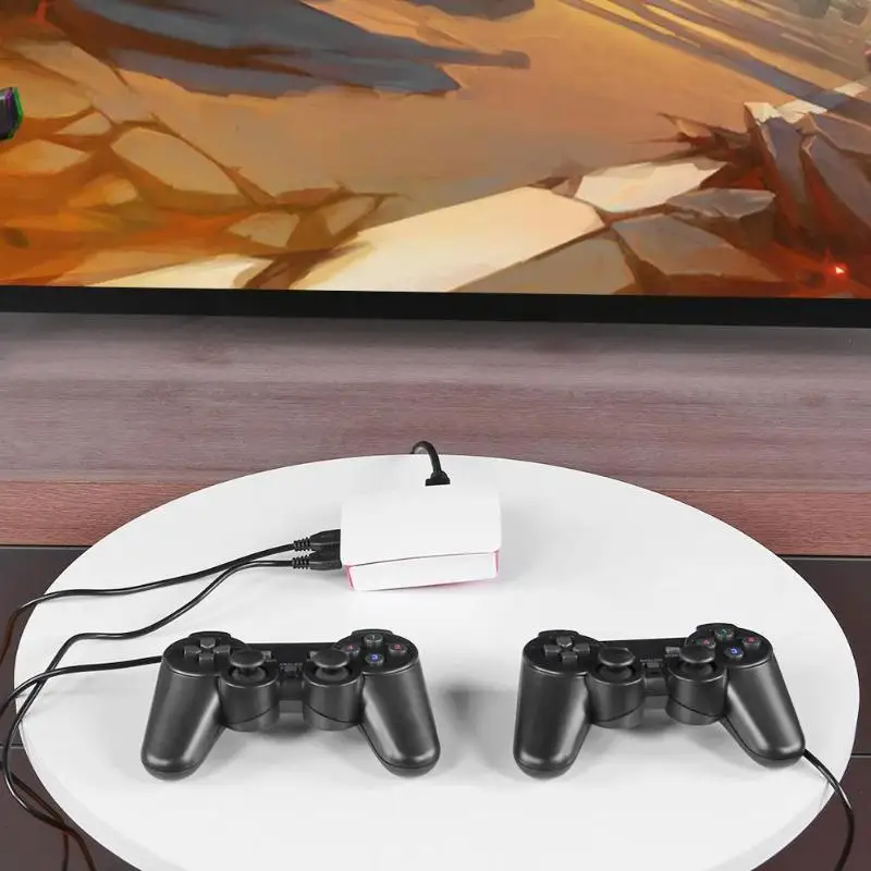 

16000 in 1 128G Quad Core Game Box TV Gaming Console for Rraspberry Pi w/Wired Gamepad Video Game Console Gaming Accessories