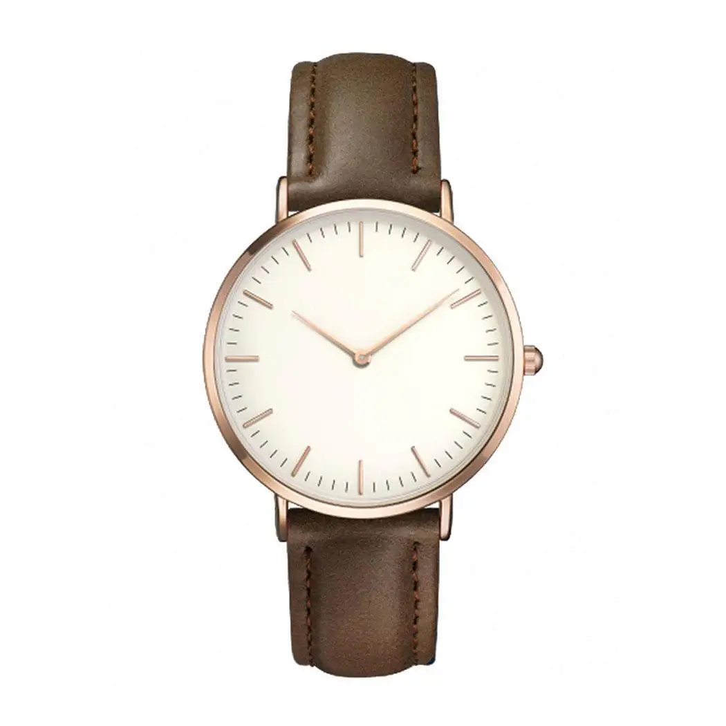

Bracelet Wrist Bangle To Schedule Analog Watch Easy Synthetic Quartz Leather Round Women Read Fashion 8mm Band Complete