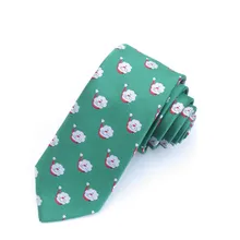 Mantieqingway полиэфир шеи галстуки для мужчин костюмы Рождественский Узор Галстук для рубашки Свадебный галстук мужской галстук