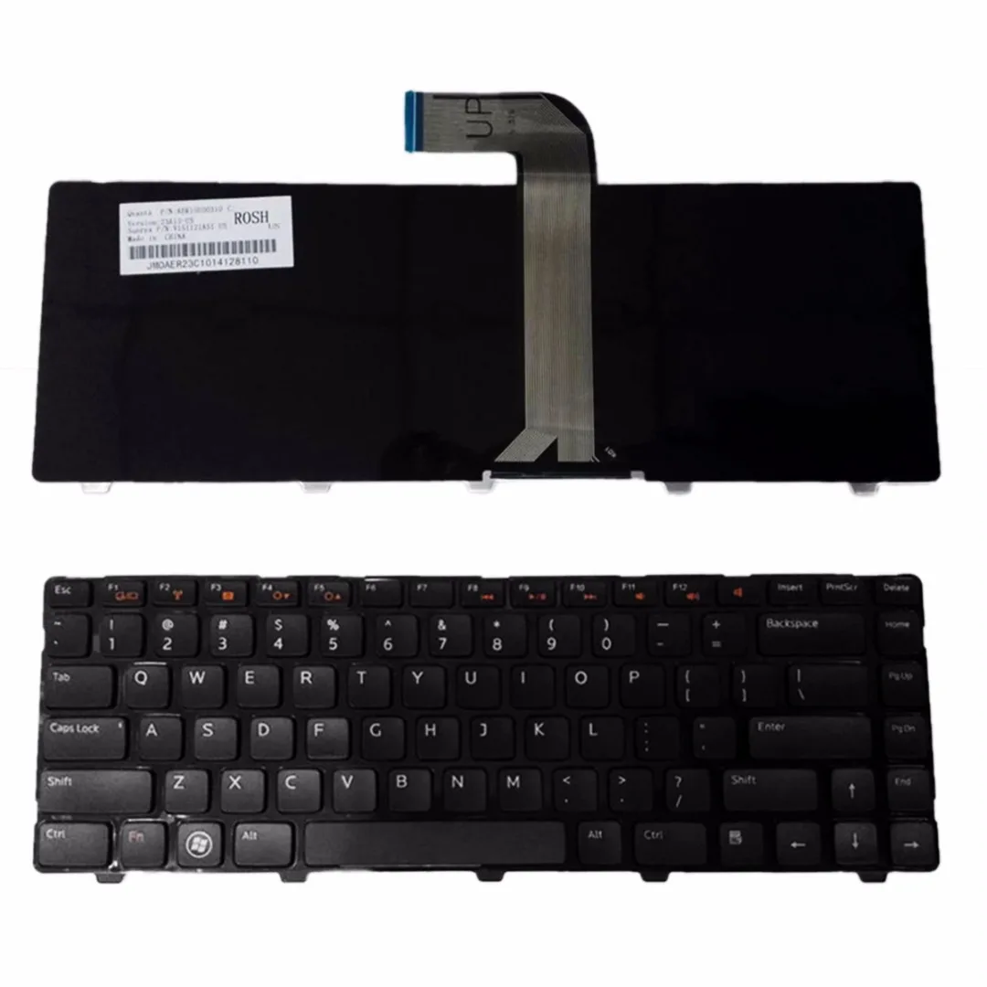 Клавиатура для ноутбука Dell Inspiron 14R N 4110 M 4110 N 4050 M 4040 XPS X 501L x 502L 15 N5040 15-N5040 15-N 5050 M 5040 Series