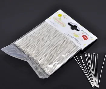 

Lovely (300PCs) Well Sorted Head Pins 6cm(2-3/8") (B13036)