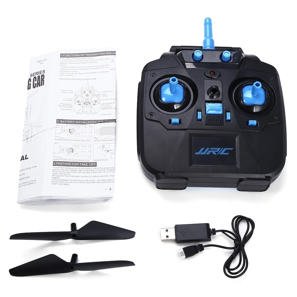 Original JJRC H23 RC Quadcopter Land / Sky 2.4G 4CH 6-Axis Gyro Flying Car RC Drone with 3D Flip One-key Return Headless Mode