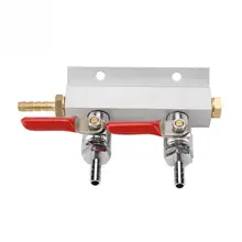 Muti-way Home Co2 воздушная газовая рампа распределительный разделитель пива 2 способа практичный и полезный