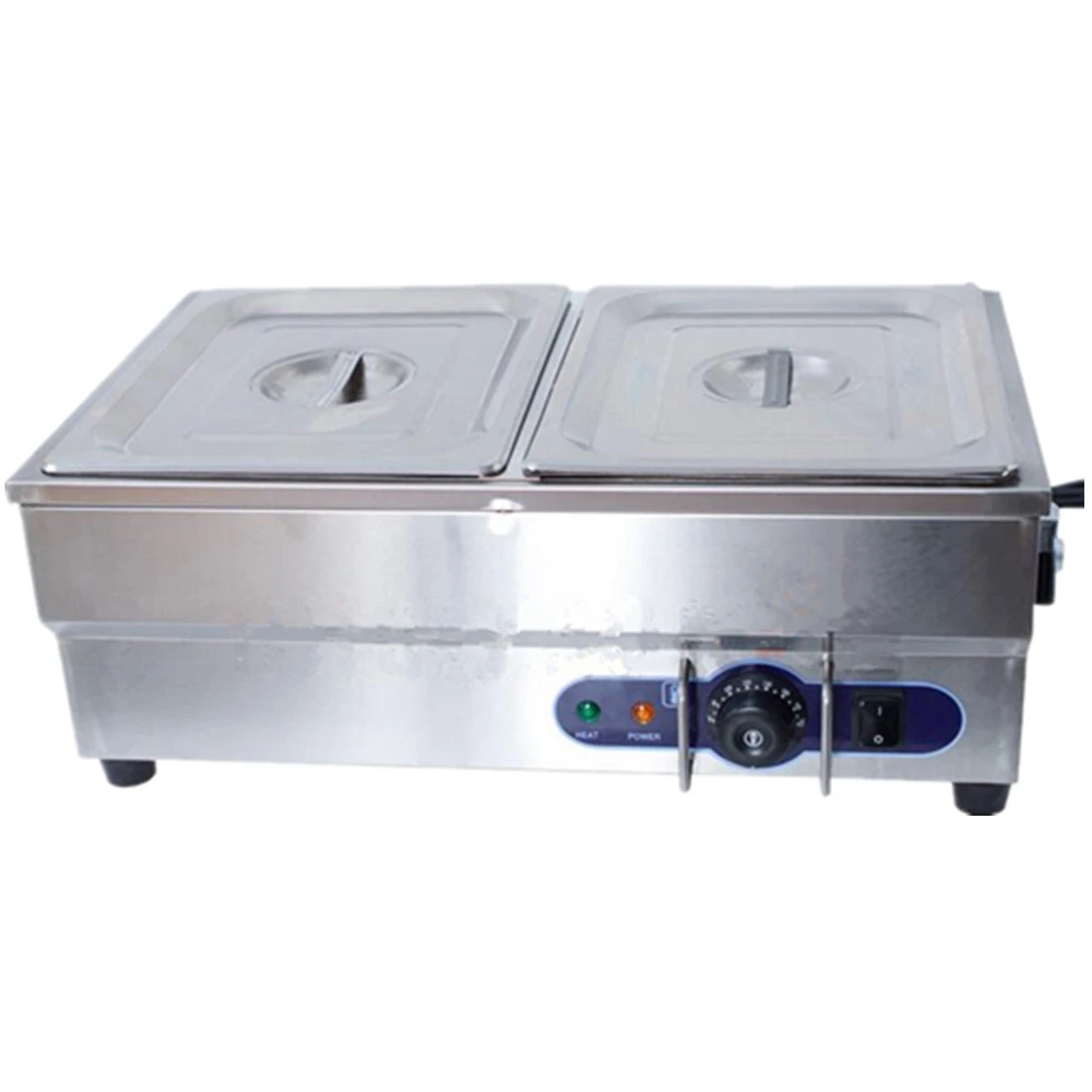 Rvs Elektrische Bain Marie Buffet Schotelwarmer Container Voorraad Potten Voor Commerciële Keuken Catering Apparatuur Machi|Food Processors| - AliExpress