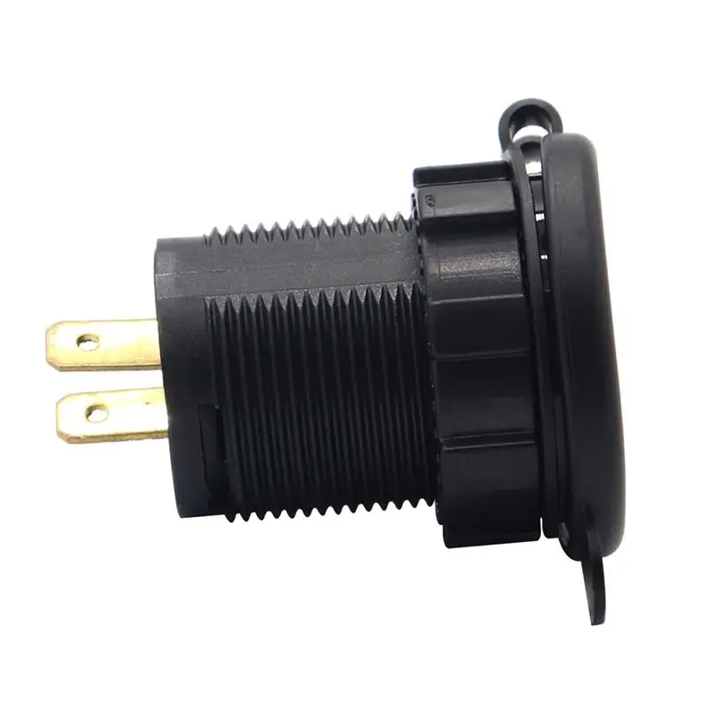 12 24V Автомобильное зарядное устройство Панель USB порт Водонепроницаемый