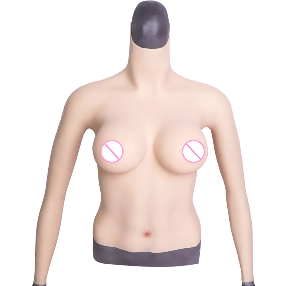 

CYOMI F CUP Half Body Realistic Silicone Boobs with Arms Silicone Breast Forms Fake Boobs Crossdresser Drag Queen Transgender 4G
