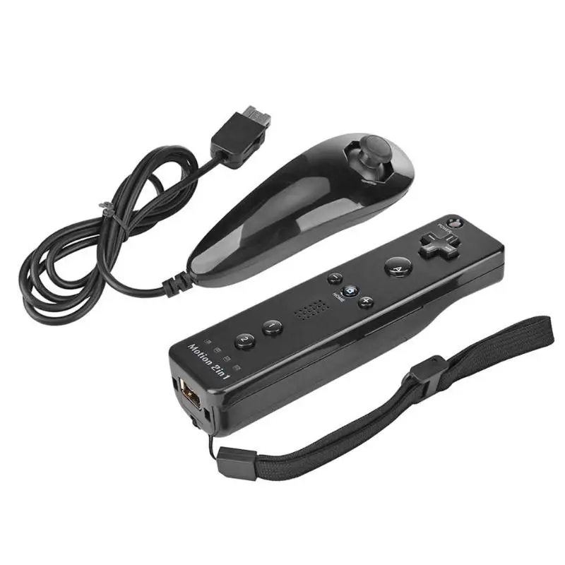 

VODOOL Gamepads Accessories Remote Controller And Nunchuck For Nintendo Wii/Wii U Games Pads Remote Control Accessories Parts