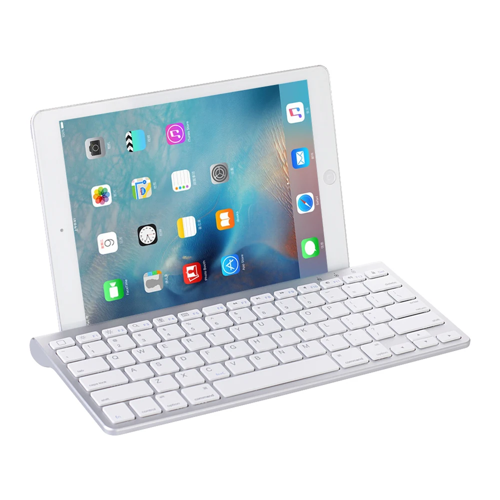 

Mini Bluetooth Wireless Keyboard Ultra-Slim Phone Tablet Keyboard for iPad iPhone Android Smartphone Tablet Keyboards