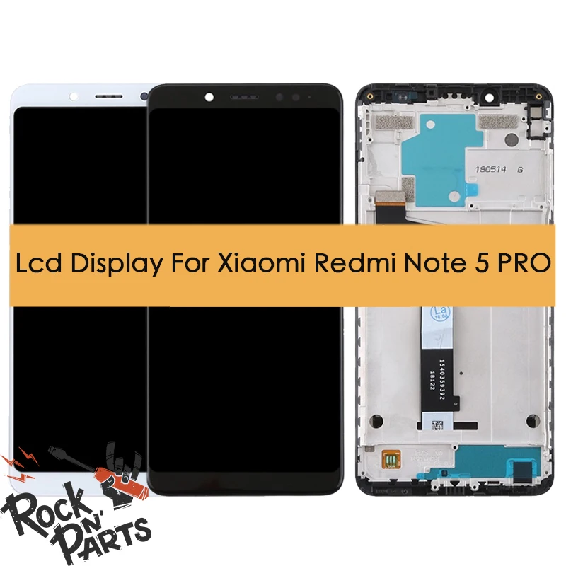 

Lcd Display Assembled with Digitizer Touch Screen For Xiaomi Redmi Note 5 Pro Display Screen LCD Panel CPU:Snapdragon 636