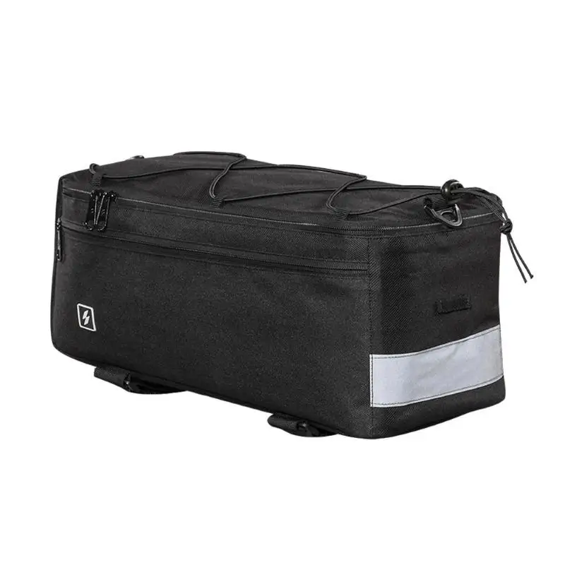 

Waterproof Cycling Bag Bike Rear Rack Bags Bicycle Shelf Utility Pocket Shoulder Bag Pack Riding Supplies Accessories 8L